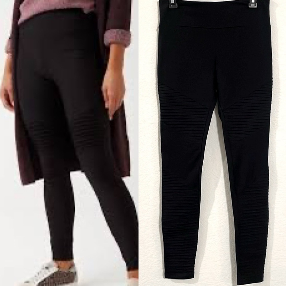 Cotton On Women’s Ribbed Leggings Large Fitted Bodycon Workout Athleisure